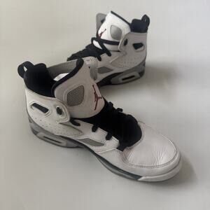 Nike Jordan‎ Flight Club 91 White Gray Black 555475-102 Men’s Shoe Size 7.5